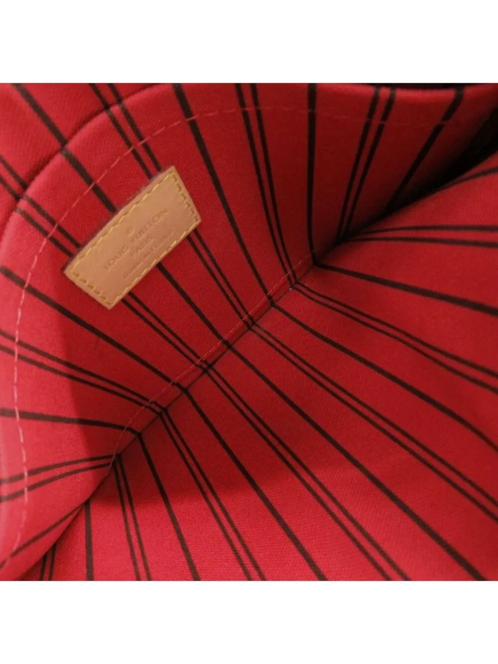 Louis Vuitton Neverfull Pouch MM Monogram Cerise